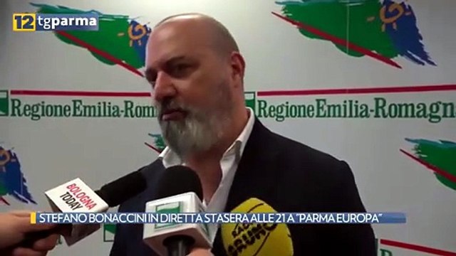 STEFANO BONACCINI IN DIRETTA STASERA ALLE 21 A PARMA EUROPA