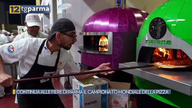 CONTINUA ALLE FIERE DI PARMA IL CAMPIONATO MONDIALE DELLA PIZZA | CONTINUA ALLE FIERE DI PARMA IL CAMPIONATO MONDIALE DELLA PIZZA