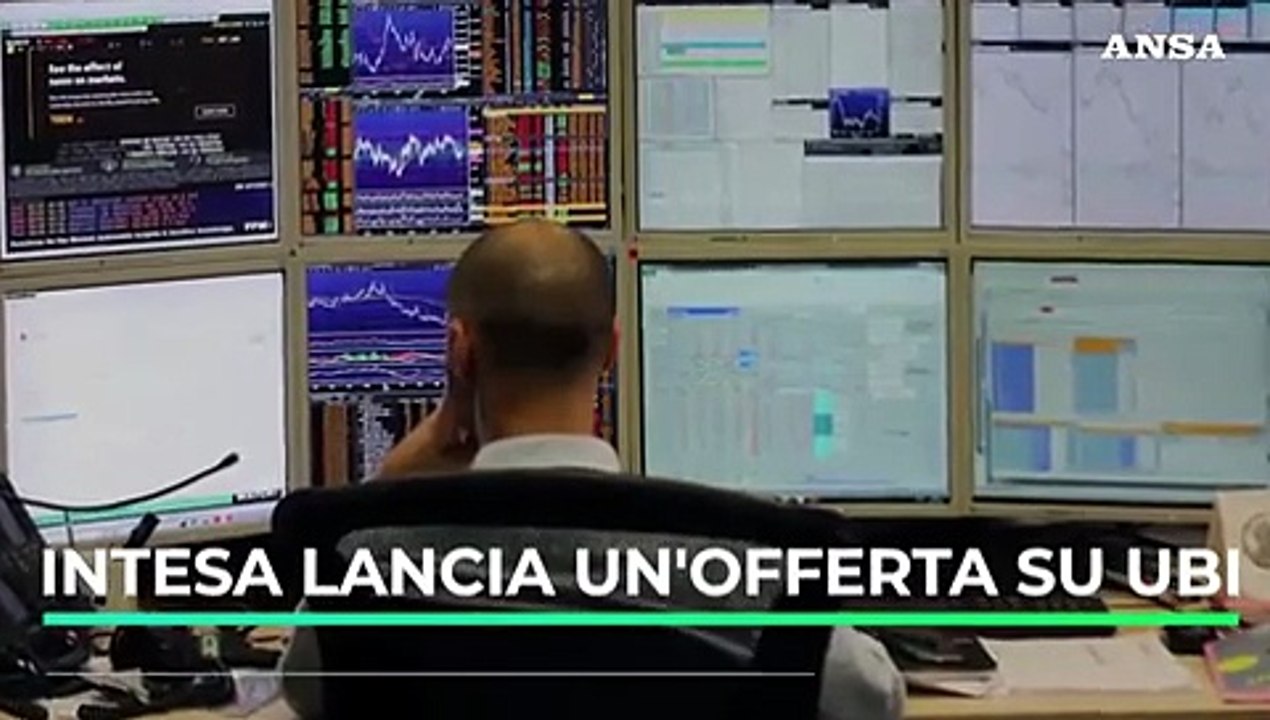 Intesa Sanpaolo lancia un'offerta su Ubi