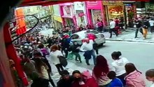 Vídeo mostra correria após tiroteio na estação de metrô em São Paulo