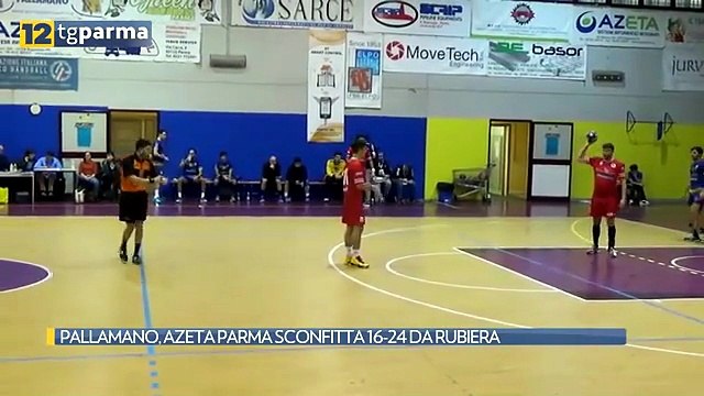 PALLAMANO, AZETA PARMA SCONFITTA 16-24 DA RUBIERA