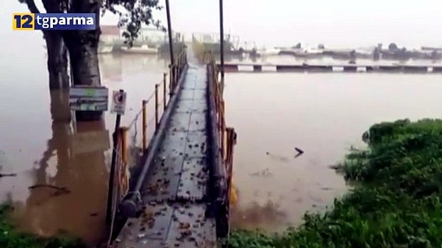 LA PIENA DEL FIUME PO LASCIA IL PARMENSE, MA PIOVE ANCORA NEL BACINO PADANO