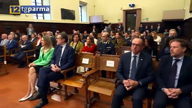 CAPO POLIZIA PISANI FIRMA INTESA CON UNIPR, POI INAUGURA MOSTRA IN PILOTTA | CAPO POLIZIA PISANI FIRMA INTESA CON UNIPR, POI INAUGURA MOSTRA IN PILOTTA