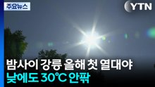 [날씨] 올해 강릉 첫 열대야, 낮에도 여름 더위...강한 자외선·오존 주의 / YTN