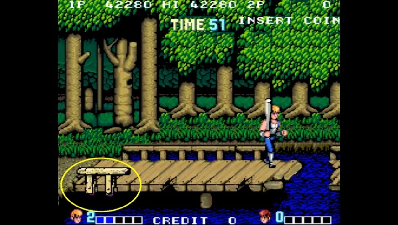 Future American Pie ('99) Easter Egg Via The Wizard (1989) In Double Dragon ('87) Video Game!