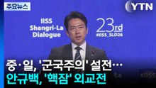 중·일, 샹그릴라서 '군국주의' 설전...안규백, '핵잠' 외교전 / YTN