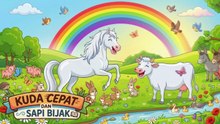 Kuda Cepat dan Sapi Bijak | Dongeng Anak Bahasa Indonesia