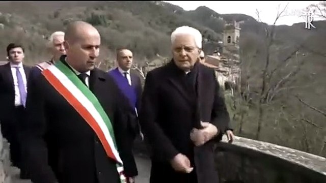 Quirinale, Mattarella a Sant'Anna di Stazzema