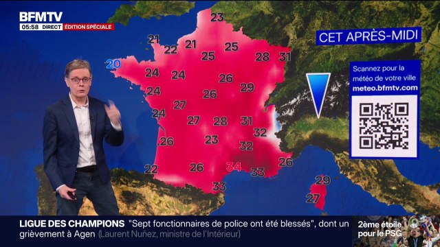Des températures en baisse et des orages à prévoir dans l'est du pays: la météo de ce dimanche 31 mai