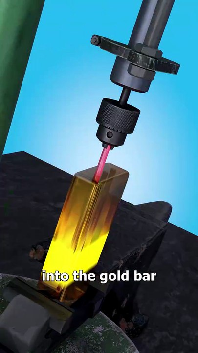 How Scammers Fake Solid Gold Bars 😮