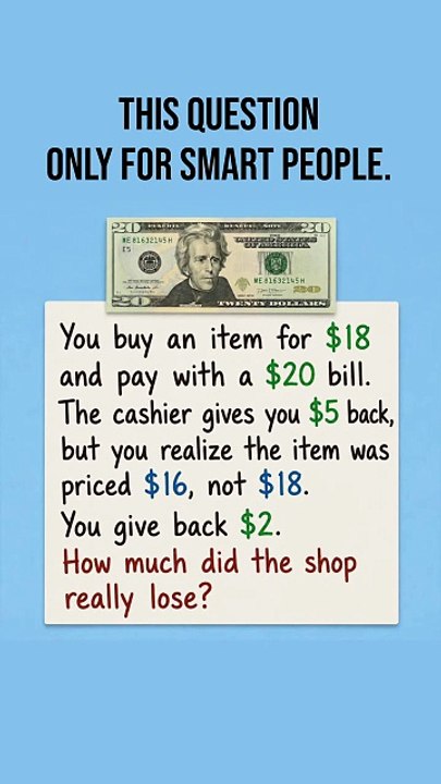If you're not a genius, skip the test.