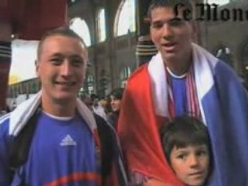 Les Français se préparent à affronter l'Italie