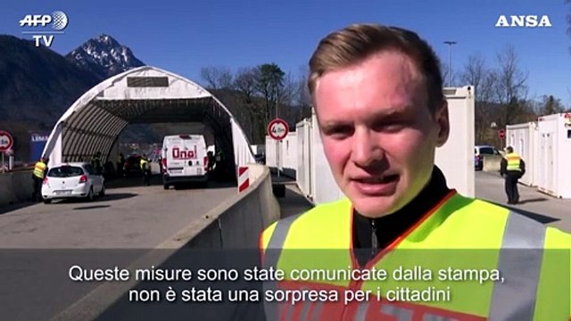 Coronavirus, Germania ripristina controlli alla frontiera austriaca