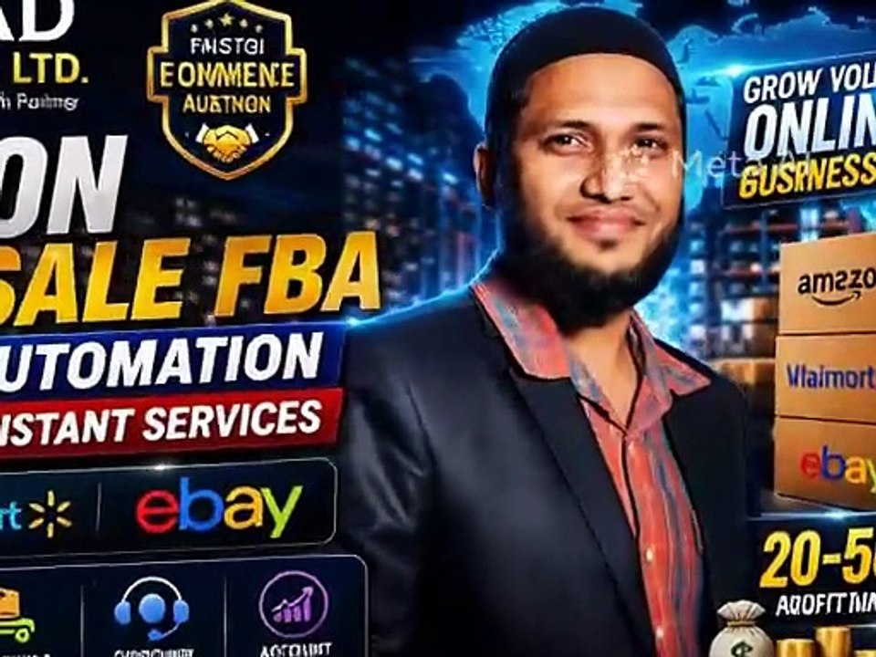 🏆 Azad Service Ltd.  Trusted Amazon, Walmart & eBay Virtual Assistant Team