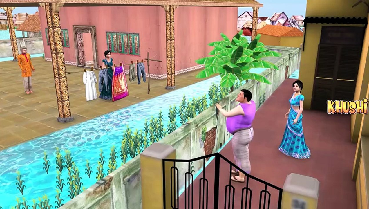 गर्मी में तैरता हुआ गाँव! 🥵 Floating Village Funny Story | Hindi Kahaniya | Moral Stories