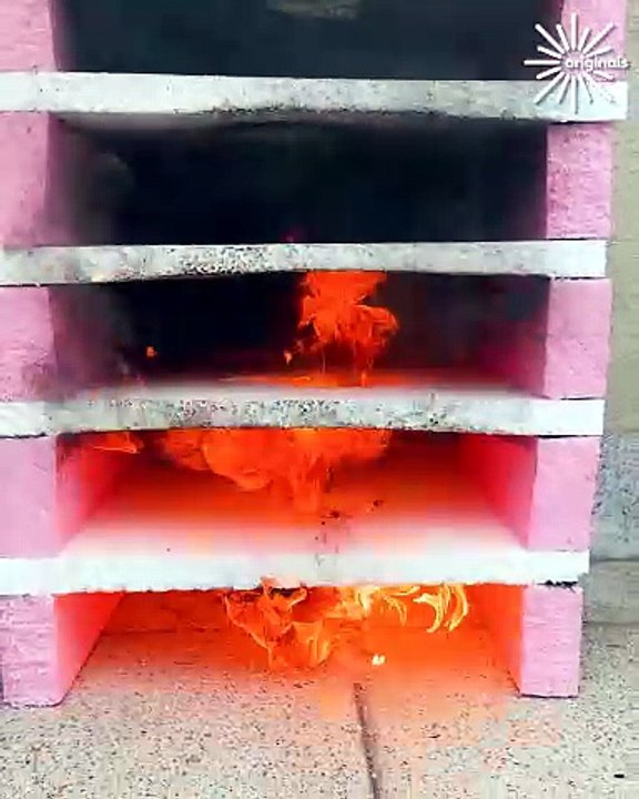 Ultimate ASMR experience with satisfying Styrofoam melting!  🌟