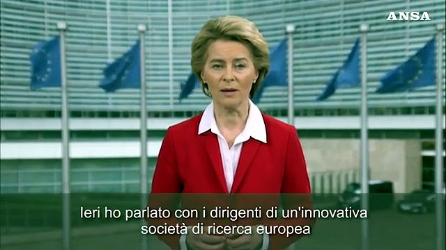 Coronavirus, Von der Leyen: Speriamo in un vaccino prima dell'autunno