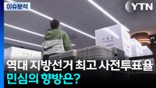 사전투표율 역대 지방선거 최고치...여야, 막바지 총력전 / YTN