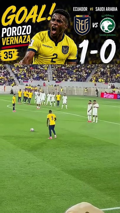 Ecuador Vs Saudi Arabia Highlights And Goal