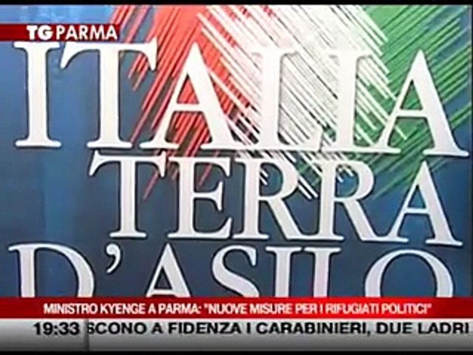 Il ministro Kyenge a Parma