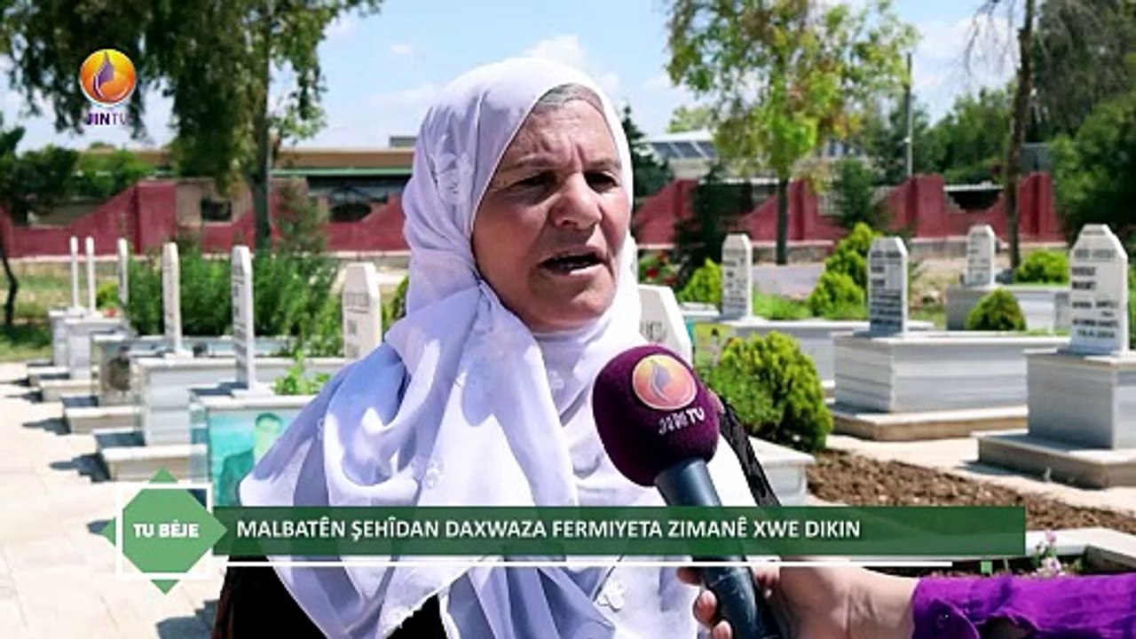 JIN TV| MALBATÊN ŞEHÎDAN DAXWAZA FERMIYETA ZIMANÊ XWE DIKIN