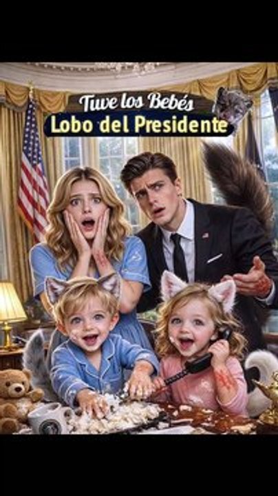 (Doblado) Tuve los Bebés Lobo del Presidente