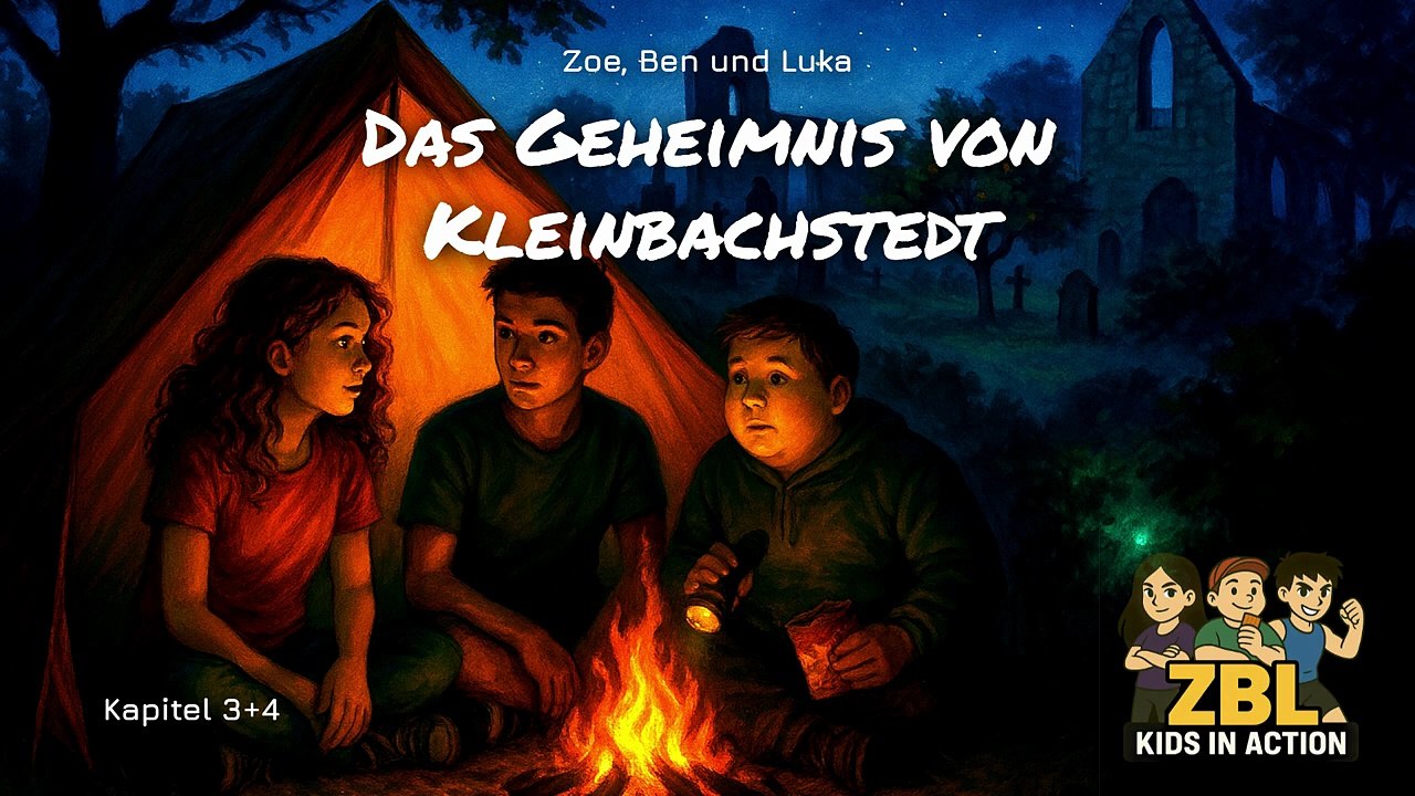Das Geheimnis von Kleinbachstedt - das seltsame Glühen im Gebüsch - Hörbuch 1 | Kapitel 3 und 4