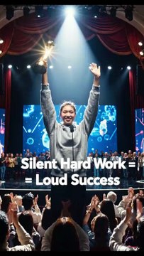 Work in silence, let success make the noise 💪✨ #SilentHardWork #Motivation #SuccessMindset #DreamBig #HardWork #Inspiration #NeverGiveUp