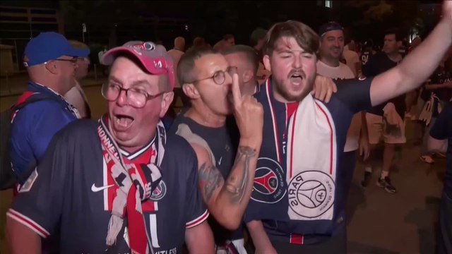 PSG Fans Ignite Massive Celebrations Across Budapest after Champions League final victory