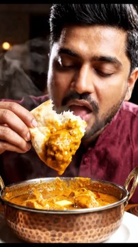Creamy butter chicken with rich flavors and satisfying ASMR bites 🍗🍛🎧✨ #ButterChickenASMR #FoodASMR #Mukbang #CreamyBites #DesiFood #EatingSounds #ViralASMR