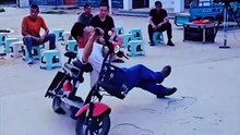 From Pro Move to Total Disaster in Seconds! 😳 #shorts #viral #funny #fail #epicfail #scooter #scooterfail #funnyvideo