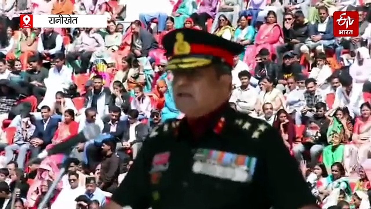 रानीखेत के सोमनाथ मैदान में गूंजी देशभक्ति की हुंकार, 1170 अग्निवीरों ने ली राष्ट्र रक्षा की शपथ