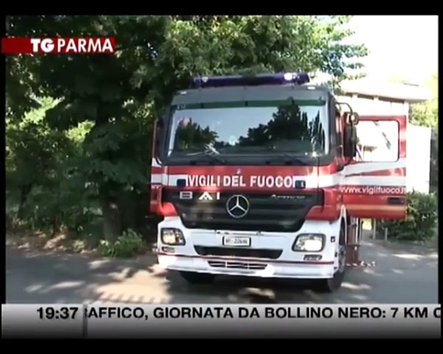 Incendio in via Del Taglio