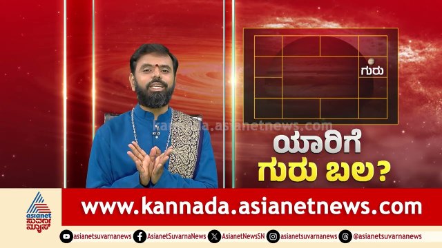 Aries: ಗುರು ಉಚ್ಚಸ್ಥಾನದಲ್ಲಿದ್ದಾಗ ಪೂರ್ಣ ಫಲ | 2026 Guru Bala | Jupiter Transit effect | Suvarna News