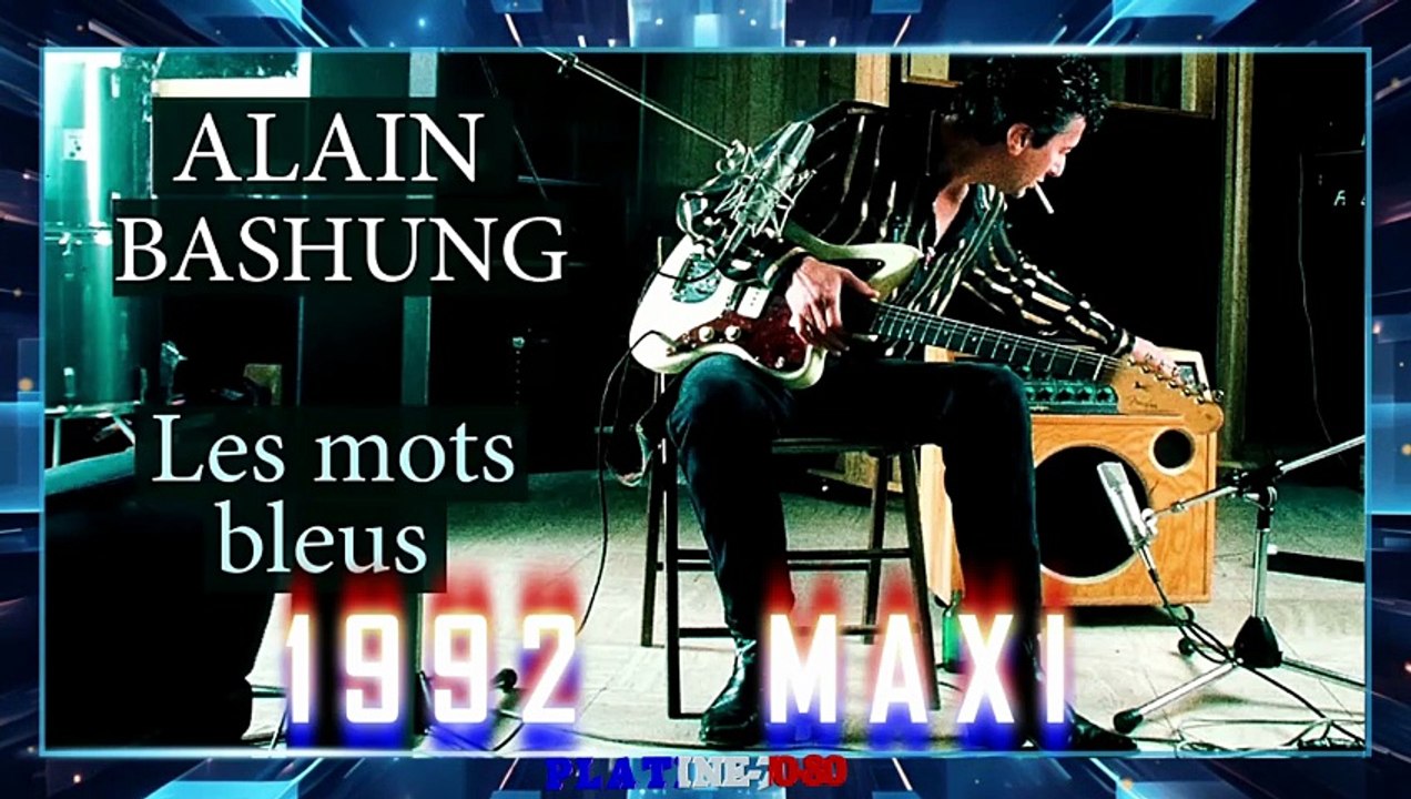 Alain Bashung - Les Mots Bleus (maxi)