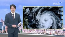 Typhoon Jangmi Expected To Pass East of Taiwan on Monday