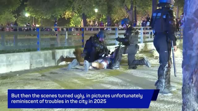 Hundreds arrested as PSG fans celebrate Champions League success
