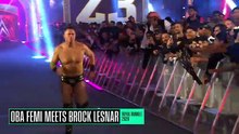 Oba Femi vs. Brock Lesnar 2   Road to Clash in Italy WWE Playlist