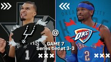 Spurs dethrone Thunder in Game 7 to reach NBA Finals