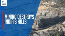 Mining turns India's heat-shield hills to dust