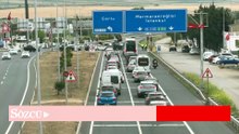 Tekirdağ-İstanbul kara yolunda araç yoğunluğu başladı