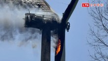 台電麥寮風機45米高葉片疑過熱起火 地方嘆：擔心的事發生了