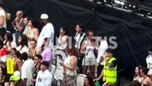 Marta Ortega no ha querido perderse el primer concierto de Bad Bunny en Madrid.