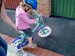 1ers Tours de vélo !!