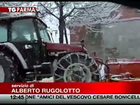 Neve abbondante in montagna. Disagi in città per la pioggia