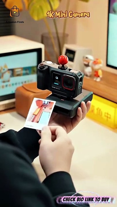 This 4K Mini Camera is a GAME CHANGER! 📸🔥
