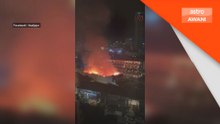 Bomba ambil sampel di lokasi kebakaran pawagam, siasat punca