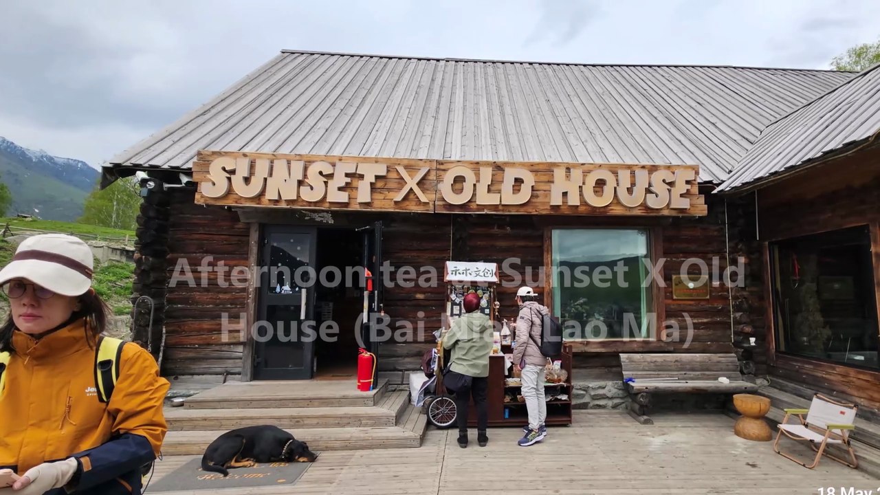 Afternoon tea at Sunset X Old House (Bai Nian Lao Ma)