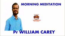 PASTOR WILLIAM CAREY -- Witnessed life