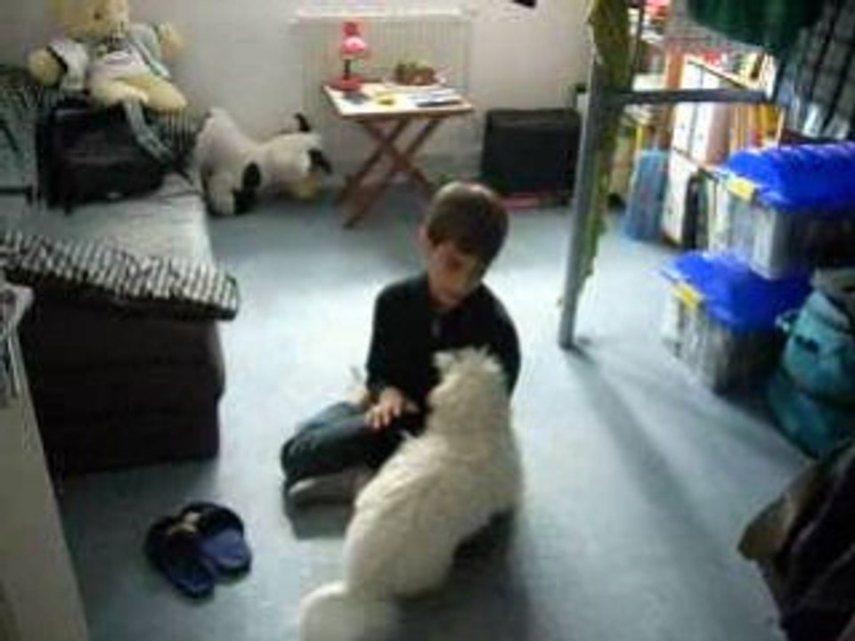 De retour de l'école